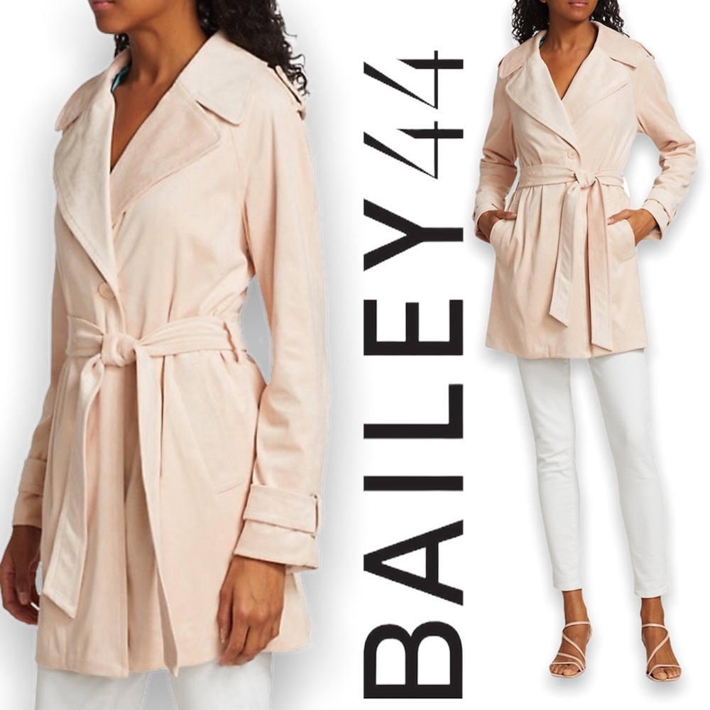 BAILEY 44 | Suede Sydney Vegan Pink Jacket - Picture 3 of 16